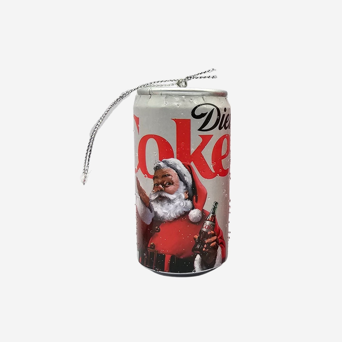 Coca Cola / Coke Light Dose Santa Weihnachtsmann Weihnachtsbaumanhänger Kurt S. Adler