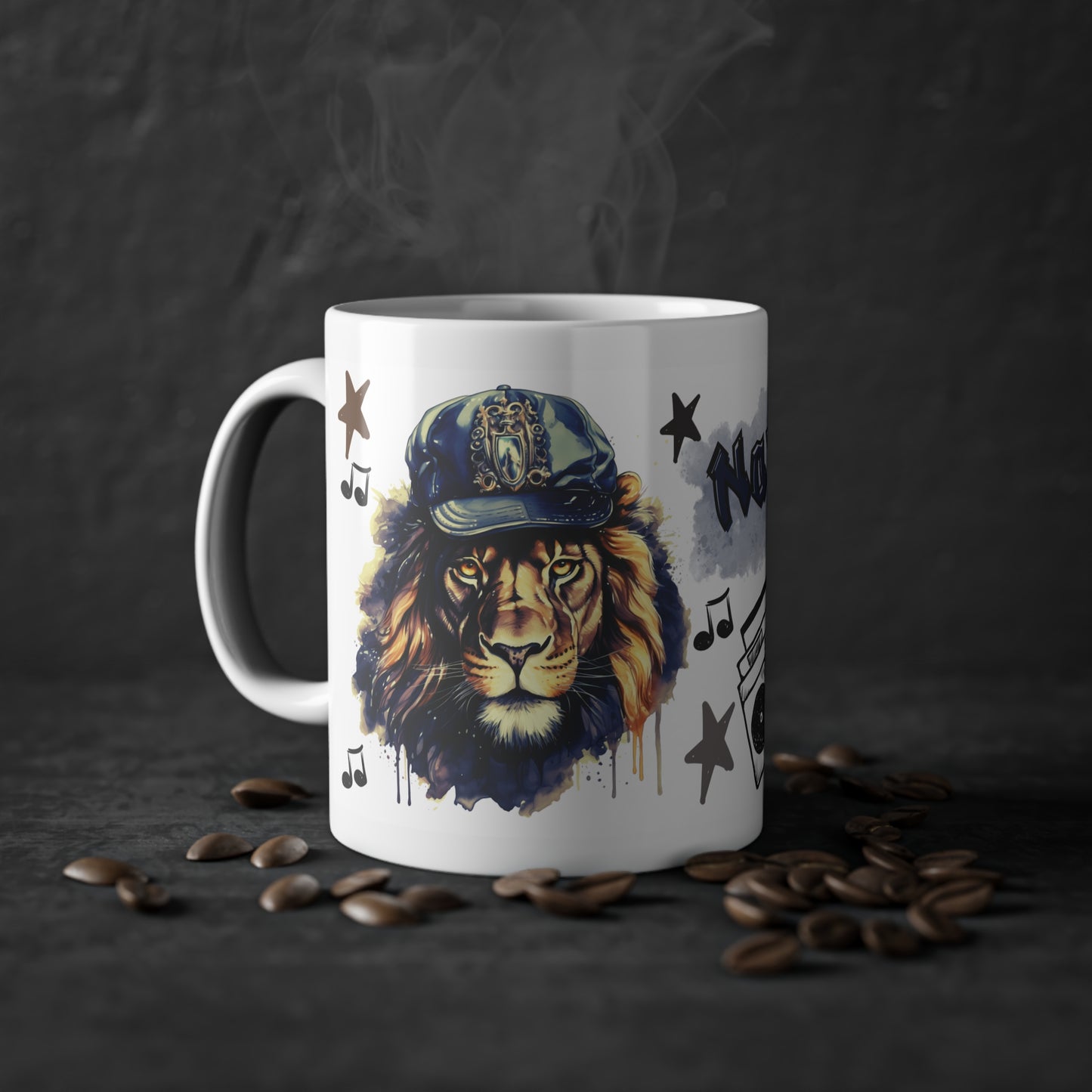 „Hip Hop Tiere“ Tasse personalisiert