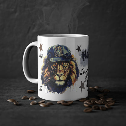 „Hip Hop Tiere“ Tasse personalisiert