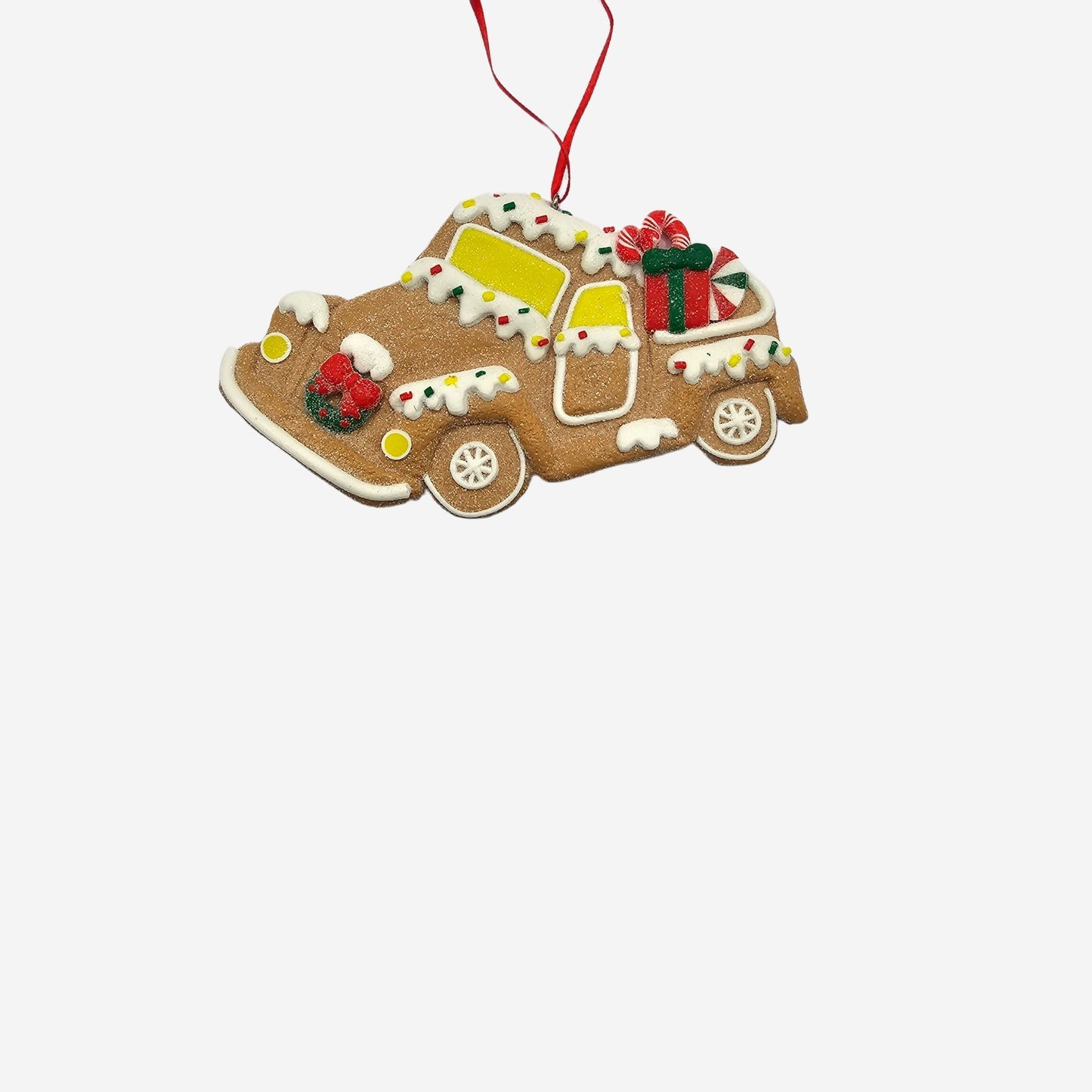 Lebkuchen Pick Up Wohnwagenanhänger Weihnachtsbaumanhänger Kurt S. Adler