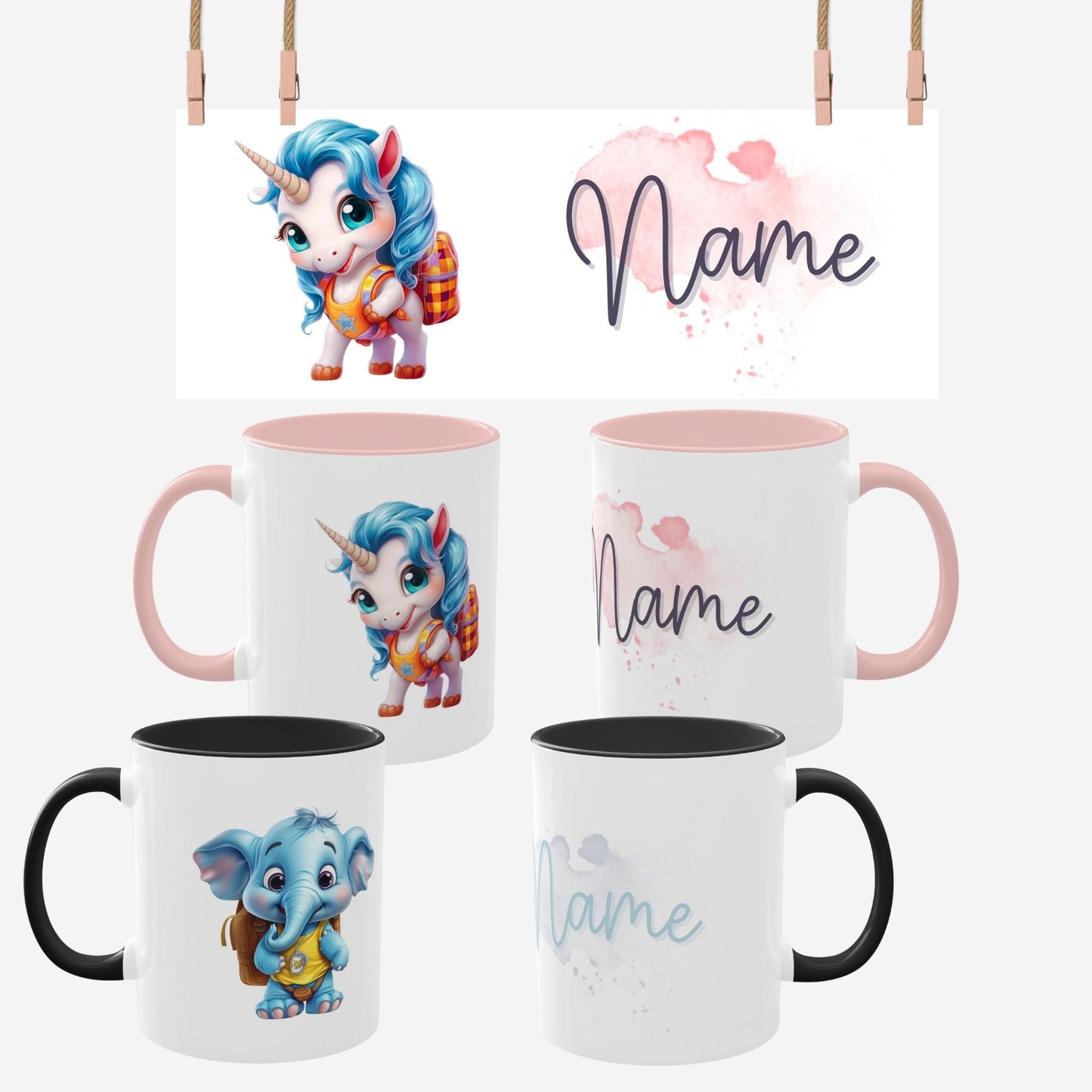 Tierisch individuelle Tasse personalisiert