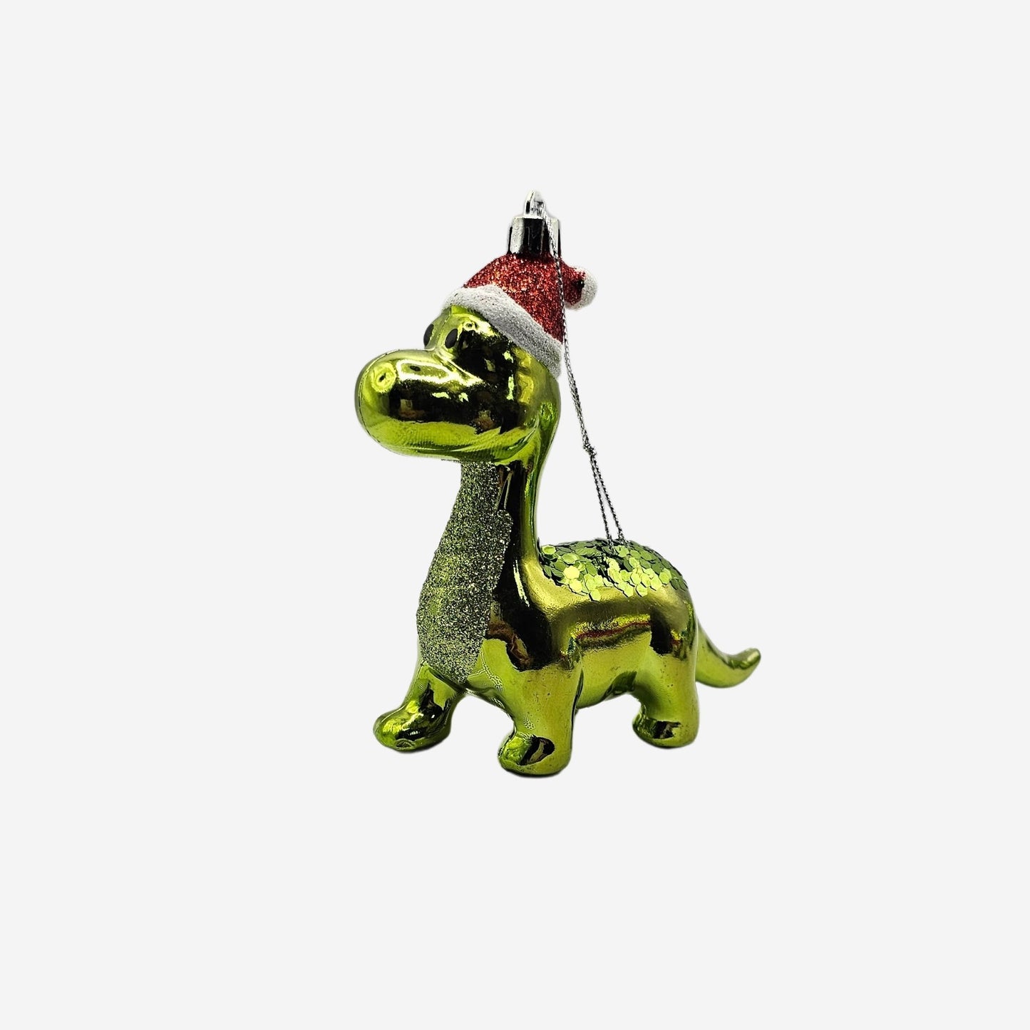 Dinosaurier Weihnachtsbaumanhänger Neon Dino Langhals Triceratops T-Rex