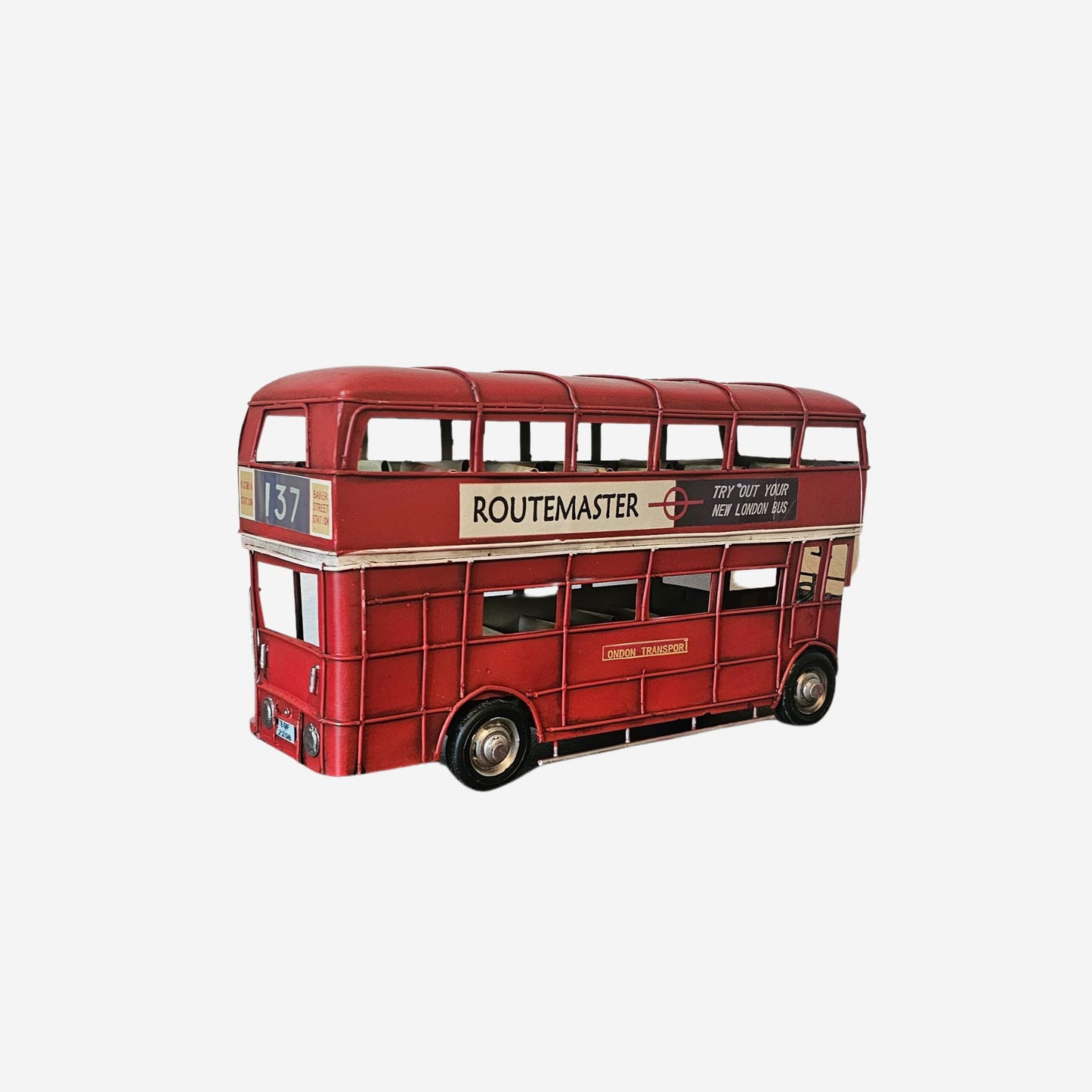 Blech - Doppeldecker Bus England Miniatur Modell