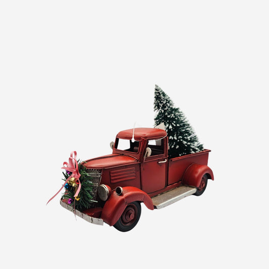 Weihnachtsauto Pick Up Oldtimer Nostalgie Weihnachtsdeko