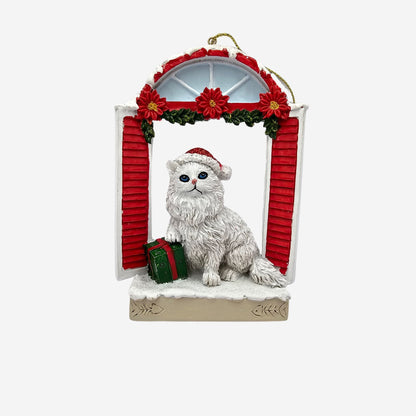 Cat sitting in the window Christmas tree pendant/Christmas ornament Kurt S. Adler