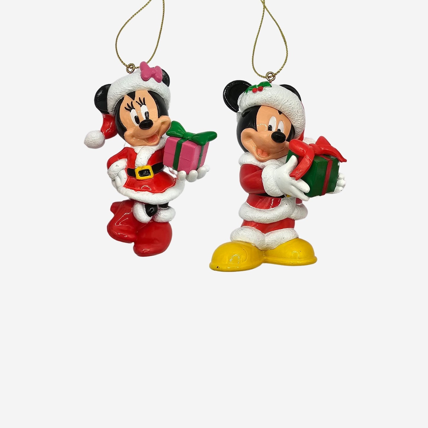 Mickey Mouse, Minnie Mouse 3D Christmas Ornament/Christmas Tree Pendant Disney Kurt S. Adler