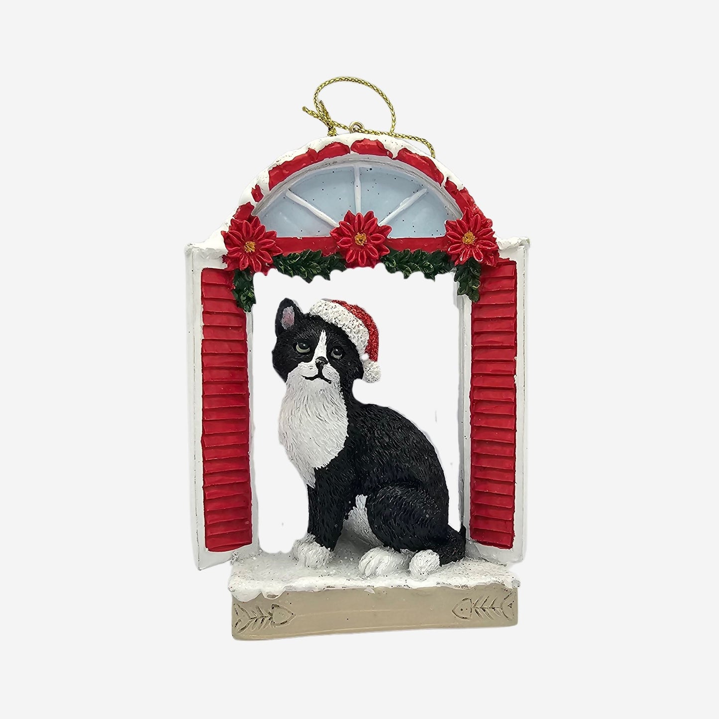 Cat sitting in the window Christmas tree pendant/Christmas ornament Kurt S. Adler