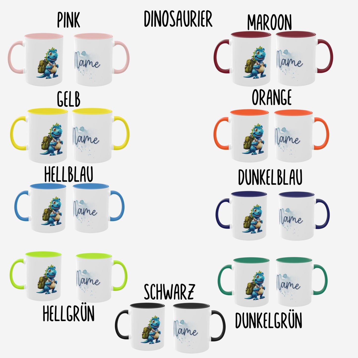 Tierisch individuelle Tasse personalisiert